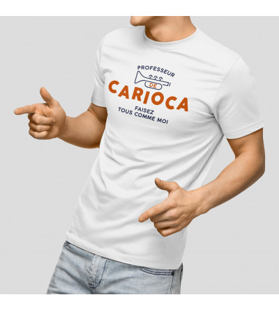 T-shirt Homme - Professeur de Carioca
