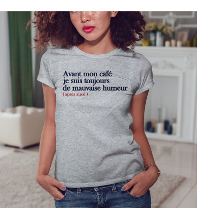 T-shirt Femme - De mauvaise humeur