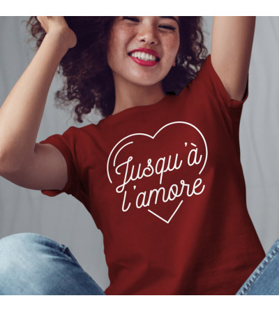 T-shirt Femme - Jusqu'à L'amore