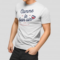 T-shirt Homme - Comme le bon vin