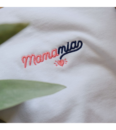 T-shirt brodé - MamaMia
