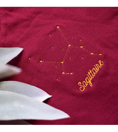 T-shirt brodé - Sagittaire