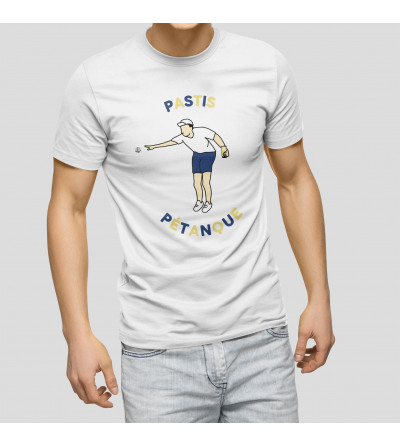 T-shirt Homme - Pastis Pétanque