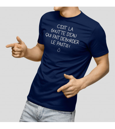 T-shirt Homme - C'est la goutte d'eau