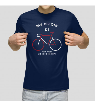 T-shirt Homme - Pas besoin de Vélo