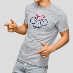 T-shirt Homme - À Bicyclette