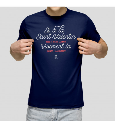 T-shirt Homme - Si à la Saint-Valentin