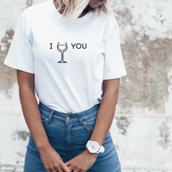 T-shirt Femme - I love you