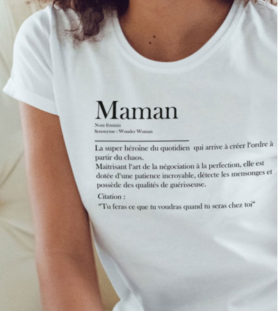 T-shirt Femme - Définition Maman