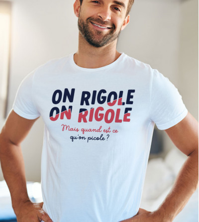 T-shirt Homme - On rigole on rigole