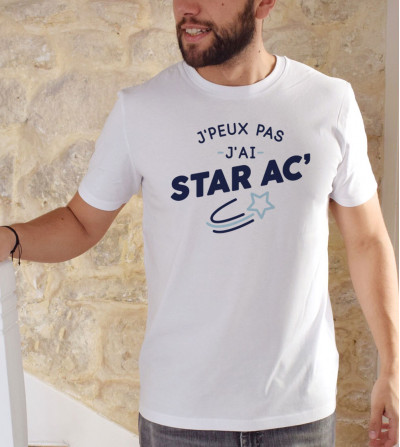 T-shirt Homme - Je peux pas j'ai Star Academy