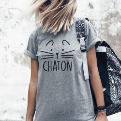 T-shirt - Chaton