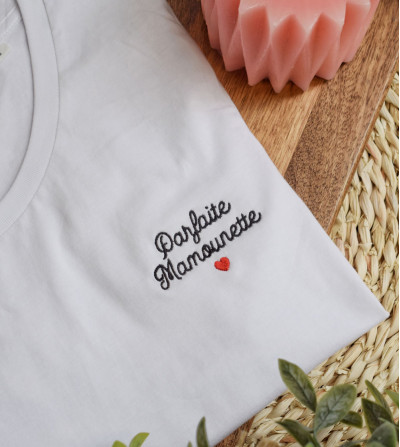 T-shirt brodé - Mamounette Parfaite