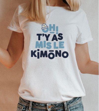 T-shirt Femme - T'y as mis le Kimono