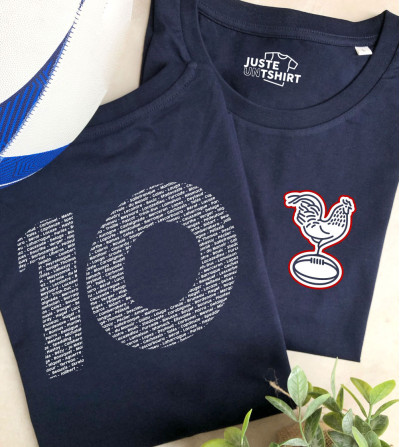 T-shirt Rugby - Équipe de France - n°10