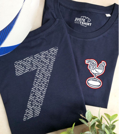 T-shirt Rugby - Équipe de France - n°7