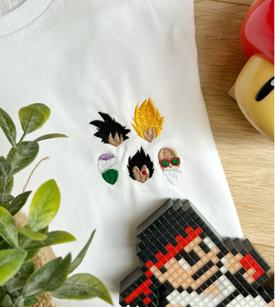 T-shirt Enfant Brodé - Dragon Ball