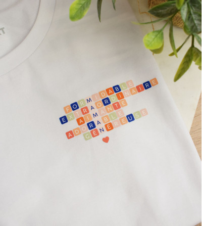 T-shirt - Maman Scrabble