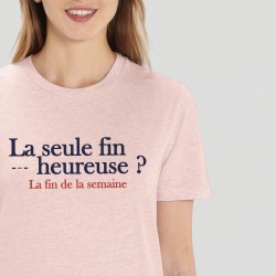 T-shirt Femme - La seule fin heureuse