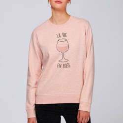 Sweat-shirt Femme - La vie en rose