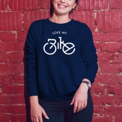 Sweat-shirt Femme - Love my bike