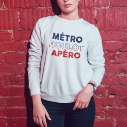 Sweat-shirt Femme - Métro Boulot Apéro