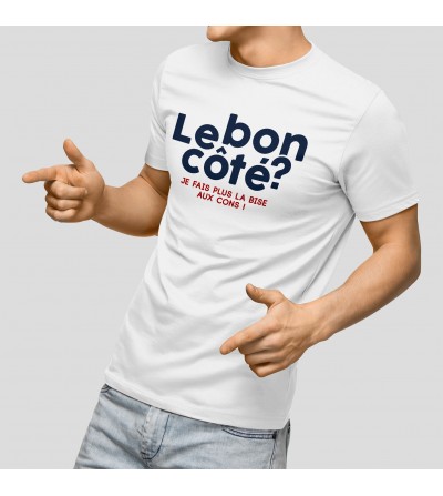 T-shirt Homme - La Bise Aux Cons