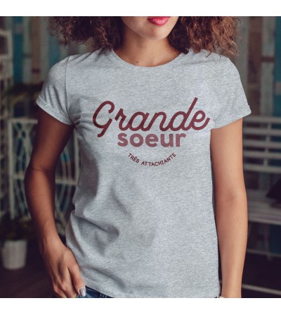 T-shirt Femme - Grande soeur