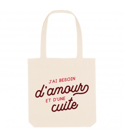 Totebag - J'ai besoin d'amour